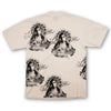 Amy All Over Off White Tee